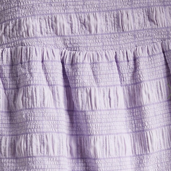 DARCIA DRESS IN LILAC CHECK - Picture 5 of 9